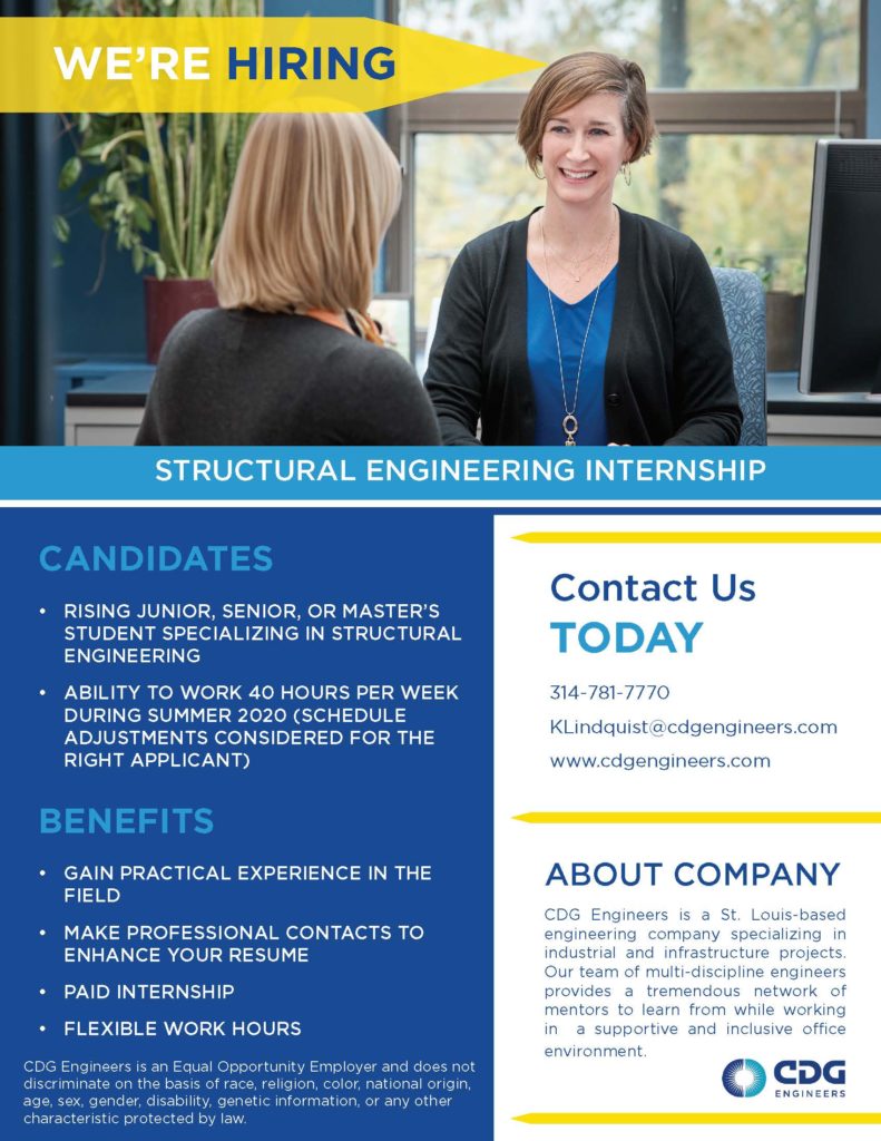 Internship Ad Structural with L&M CDG Engineers